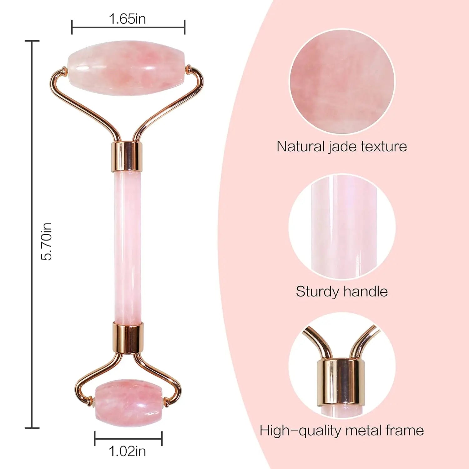 Veluna Glow Guasha Facial Tool and Roller Set