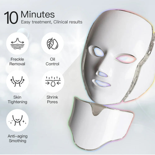 Veluna Glow 7-Color Led Facial Beauty Mask
