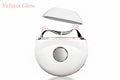 Hot and Cold Micro-Current Beauty Instrument Vibrating LED Red and Blue Light Scraping Instrument, Household Neck Beauty Massage